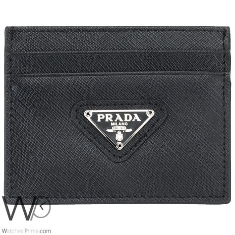 prada quilted wallet on chain|Prada card holder keychain.